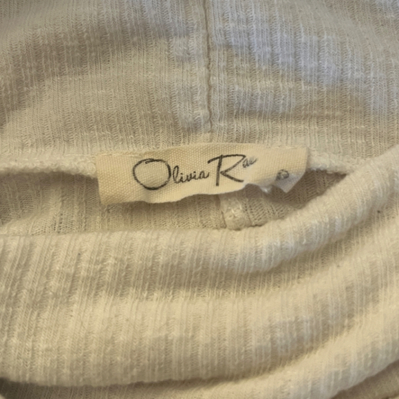 Anthropologie Olivia Rae Women's Oversized Turtle Neck Top Size Large - Picture 9 of 11